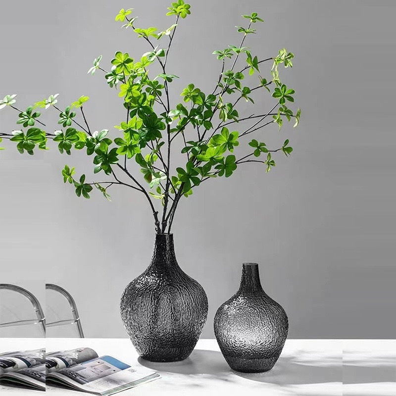 Simple Glass Vase For Living Room Flower Arrangements
