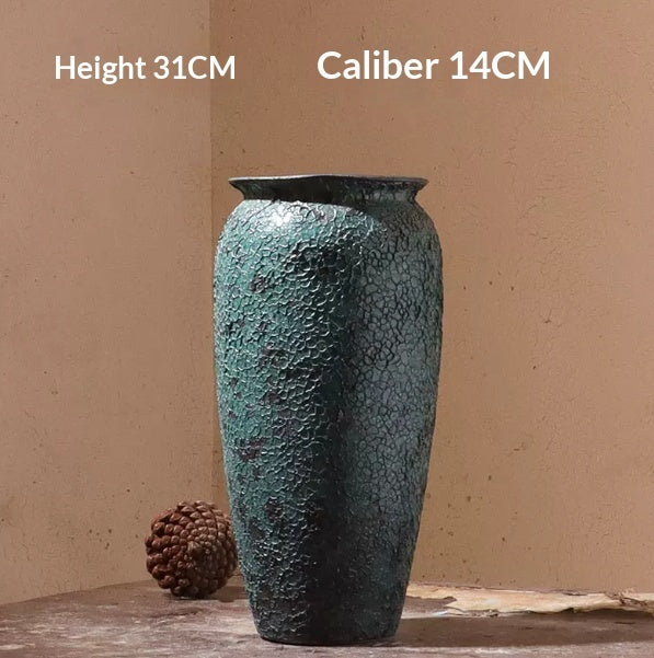 Ceramic Vase Ornament For Living Room Flower Arrangements, Guesthouse Entryway Decor