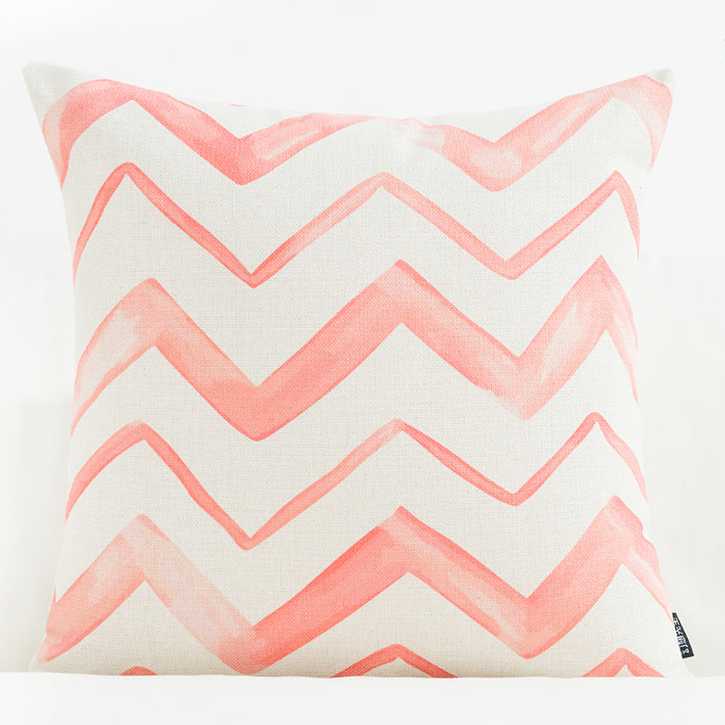 Nordic Office Cotton and Linen Pillowcase
