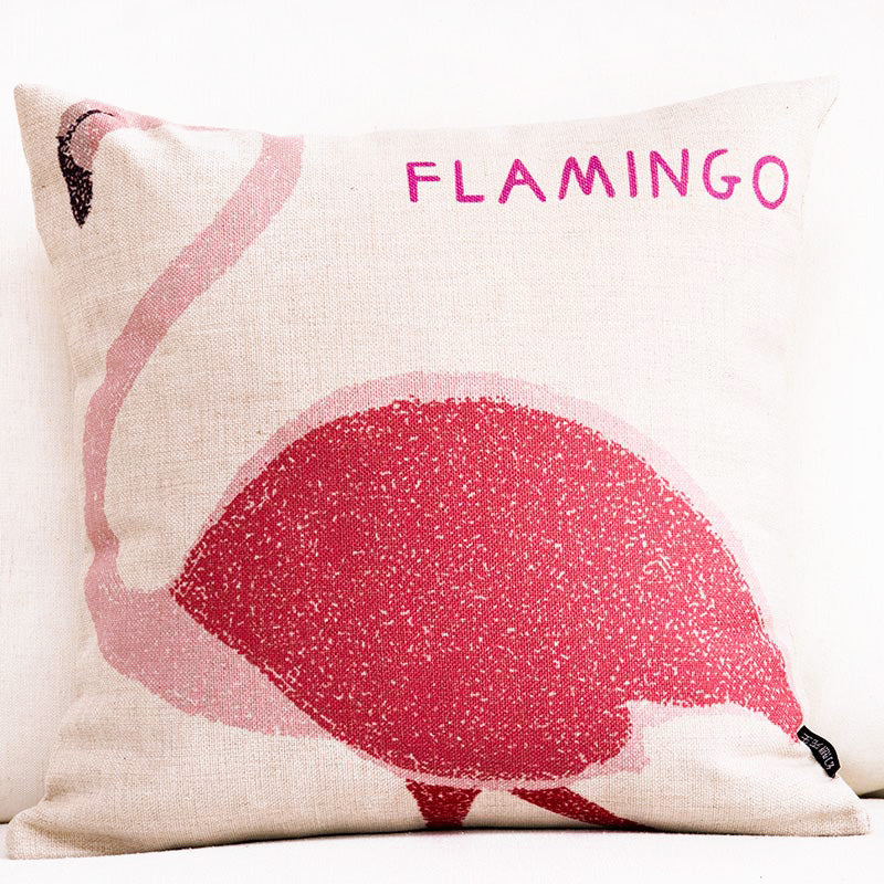 Nordic Office Cotton and Linen Pillowcase