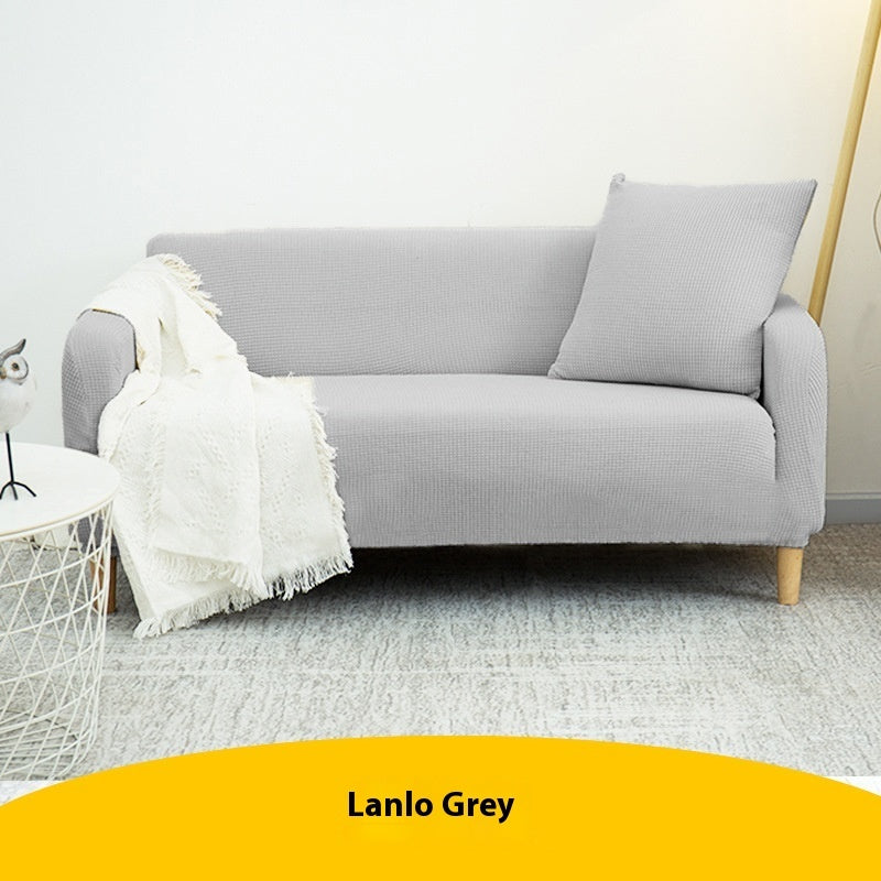 Single Double Three-seat Knitted Thickened Sofa Cover
