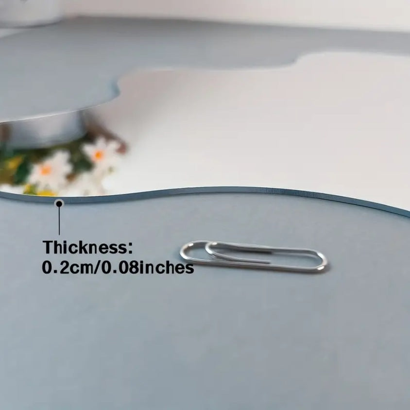 Cloud-shaped Mirror Acrylic Wall Background Decoration