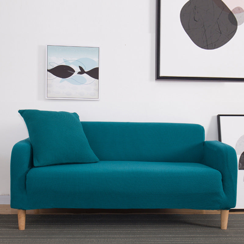 Single Double Three-seat Knitted Thickened Sofa Cover