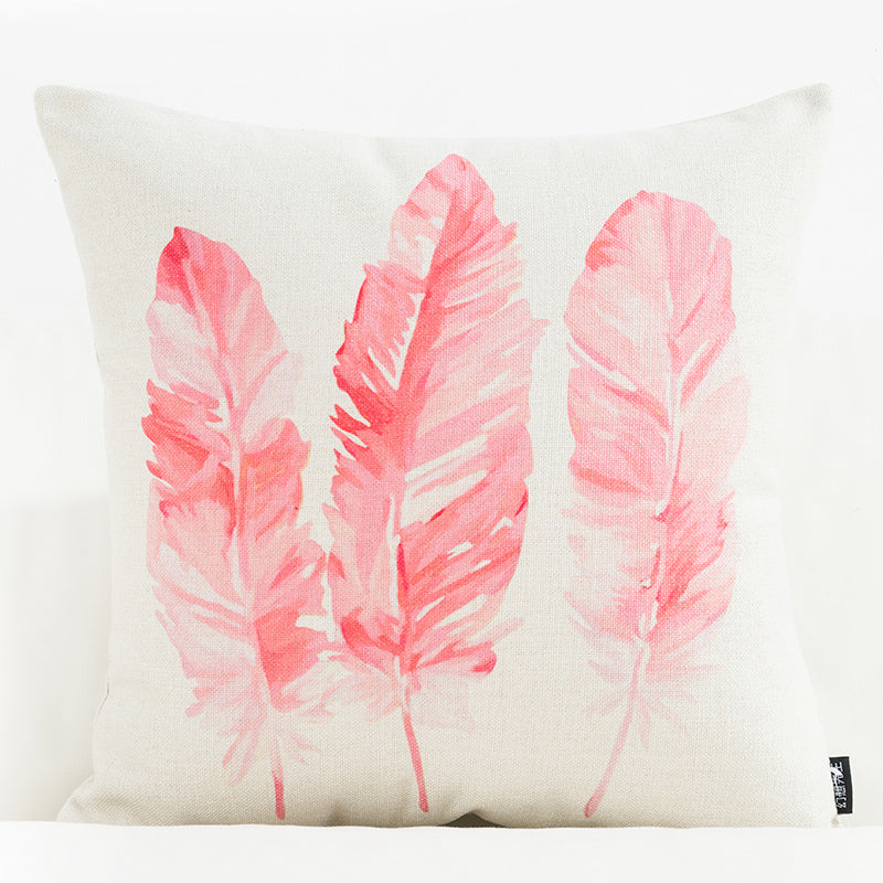 Nordic Office Cotton and Linen Pillowcase