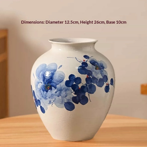 Chinese Ceramic Vase For Living Room Flower Arrangements And Decor