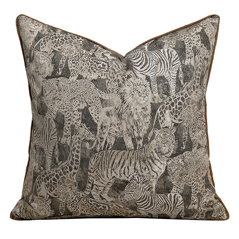 Sample-room Set Of Modern Luxury Sofa Throw Pillows