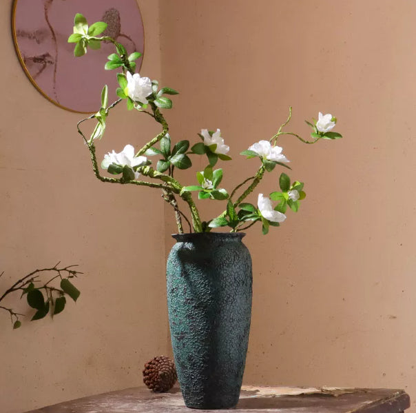 Ceramic Vase Ornament For Living Room Flower Arrangements, Guesthouse Entryway Decor