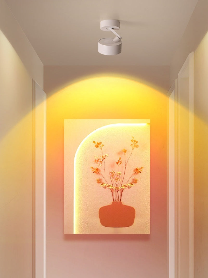 Entrance Wall-washing Surface-mounted Spotlights Sunset-red Commercial Corridor And Hallway Ambient Ceiling Lights