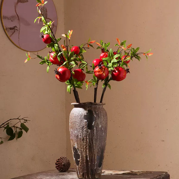Ceramic Vase Ornament For Living Room Flower Arrangements, Guesthouse Entryway Decor
