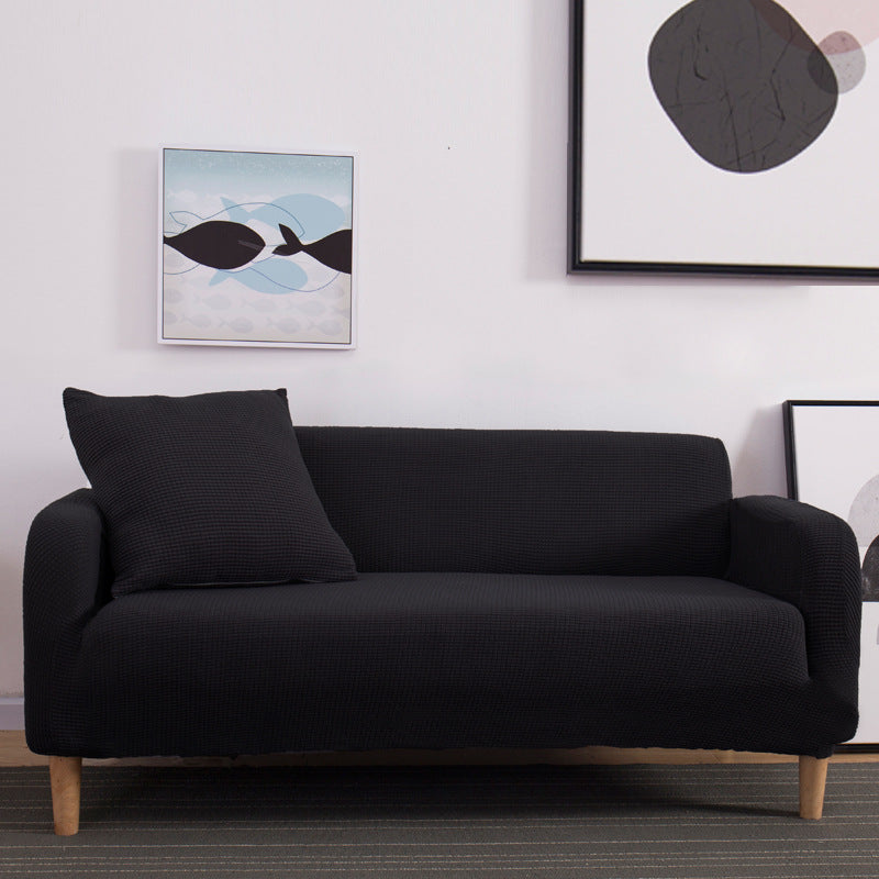 Single Double Three-seat Knitted Thickened Sofa Cover